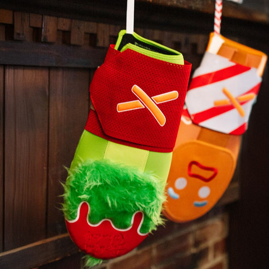 a mean one christmas stocking